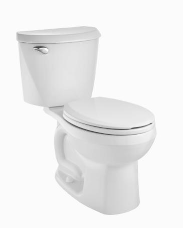 Toilet, American Standard RELIANT, Two-Piece, Round Front, 4.8 liter, complete