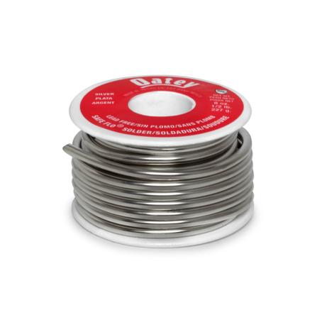 Solder, Solid Wire Lead-Free, 227 gram, OATEY #29024 (for plumbing use)