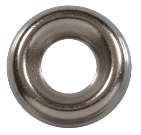 Finish Washer, #6, Stainless Steel