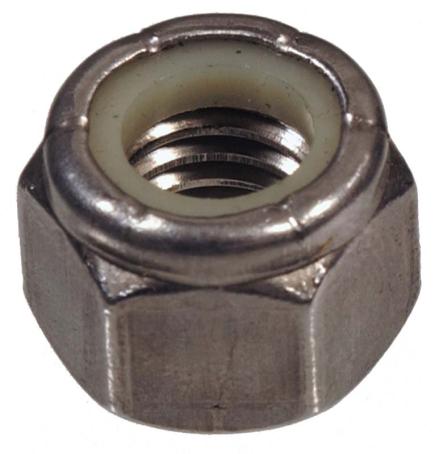 Lock Nut, #6-32, Stainless Steel