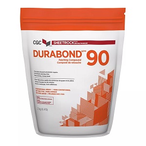 Drywall Patching Compound, Setting-Type, Durabond 90, 2 kg pouch, CGC