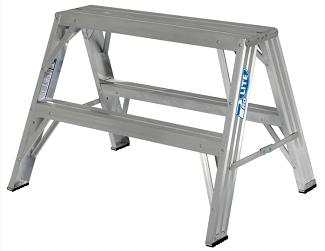 Sawhorse/Work Platform, 2 foot, Aluminum, Grade 2 (225 pounds) LP-7021