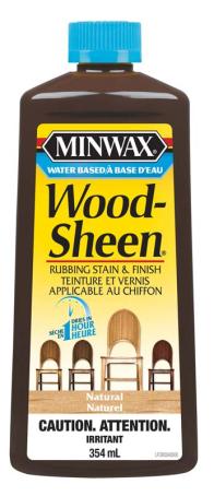 Wood-Sheen, Water-Based, NATURAL, 354 ml, Minwax