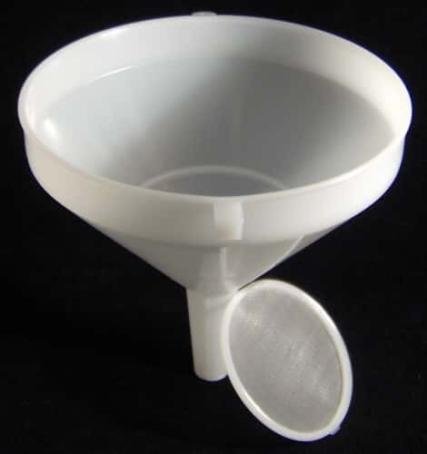 Funnel, Plastic, with Filter 5