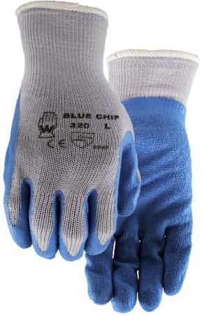Gloves, Work, Latex Gripper, Medium, WATSON 