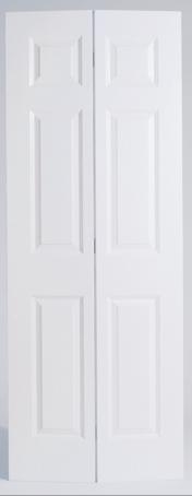 Bifold Door, COLONIST (6-Panel Textured) 32