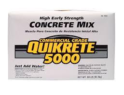 Concrete Mix, Quikrete 5000, High Early Strength, 5000psi, 30 kg