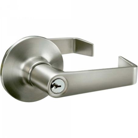 Privacy Lever Set, WINDSOR, SATIN NICKEL, (3 hour fire rating), Taymor Commercial