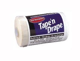 Masking Tape with Poly, Tape N' Drape, 53cm x 35m