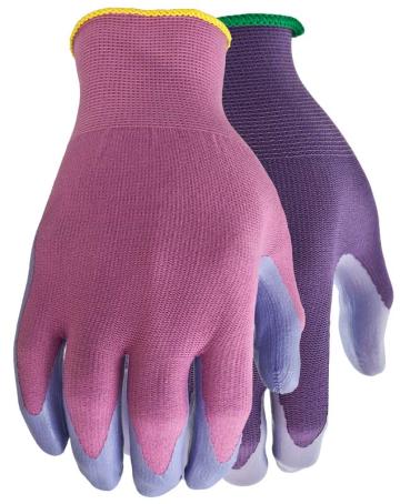 Gloves, Gardening, Knit/Coated, WATSON 