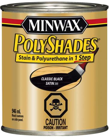 Polyshades, CLASSIC BLACK, Satin, 946 ml, Minwax