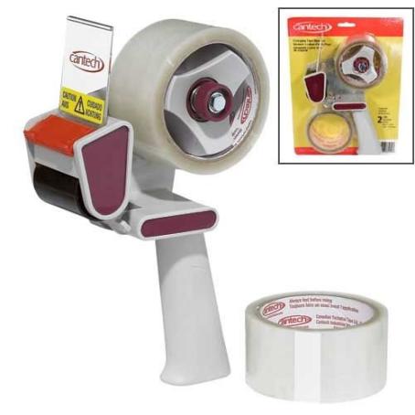 Packing Tape Dispenser with 2-Rolls Tape (1242023)