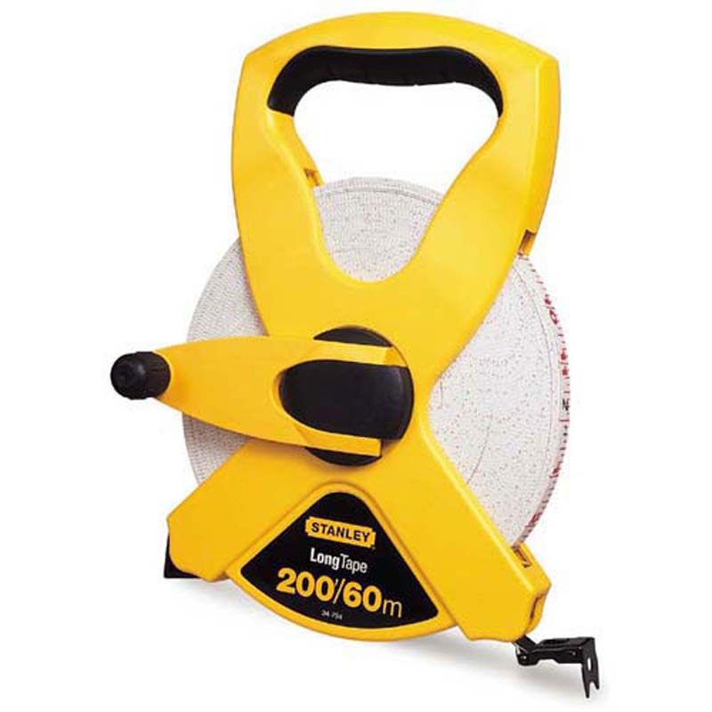 Tape Measure, Open Reel, 1/2 x 60m/200 ft, Fiberglass Tape, Stanley -  Products - Copp's Buildall