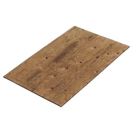Plywood, Pressure Treated, Brown, 4' x 8' x 3/4