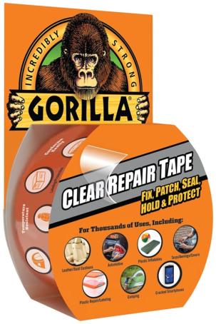 Gorilla Tape, Repair Tape, Clear, 48mm x 8m