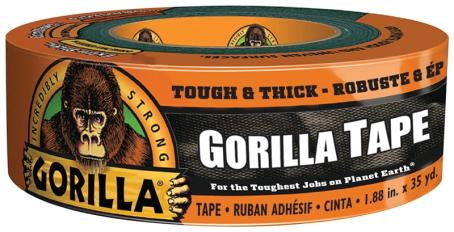 Gorilla Tape, Black, 48mm x 27m