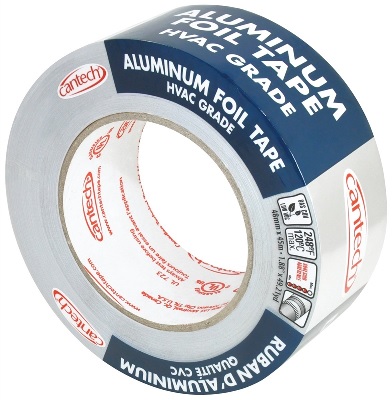 Aluminum Foil Tape, ULC Approved, 48mm x 45m