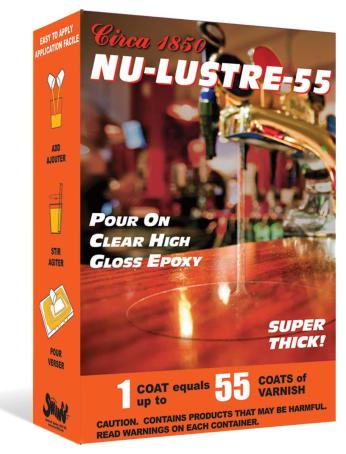Circa Nu-Lustre 55 946Ml High Gloss Epoxy Finish