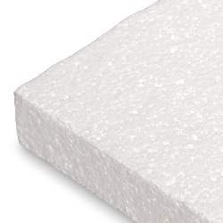 Sheet Insulation, Styrocoat White Beadboard, 4 ft x 8 ft x 1 1/2 