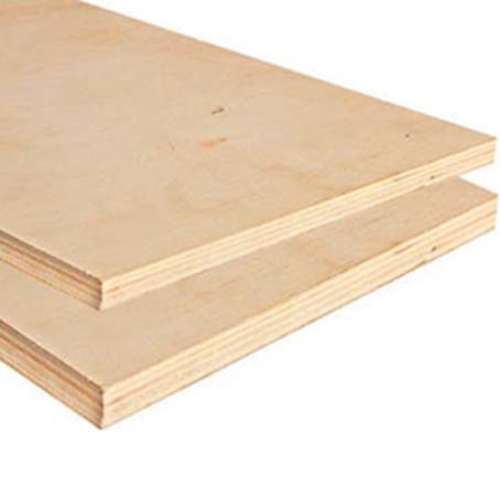Plywood, Birch, 4' x 8' x 1/2