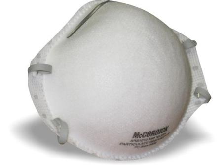 Dust Mask, Disposable, N95, 1/pkg (non-toxic dusts)