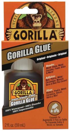 Gorilla Glue, Interior/Exterior, All-Purpose, 59 ml