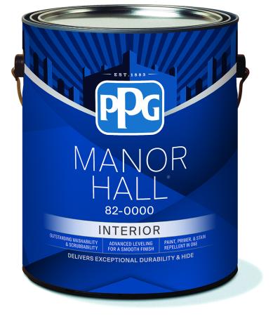 Paint, Interior, Acrylic Latex, MANOR HALL, Eggshell, Midtone Base, 3.78 litre (2020)