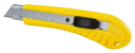Utility Knife, Stanley, Plastic Handle, (uses 18 mm snap-off blades)