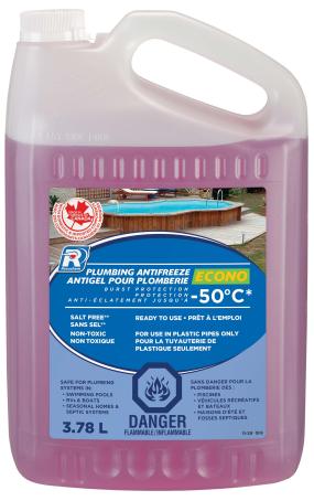 Antifreeze, Plumbing, Non-Toxic, 3.78L