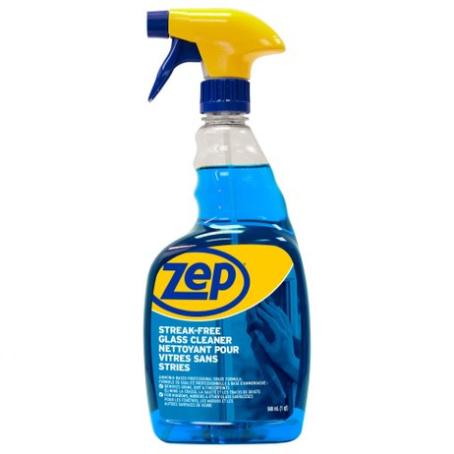 Glass Cleaner, Ready-to-Use, 946 ml Trigger Spray, ZEP