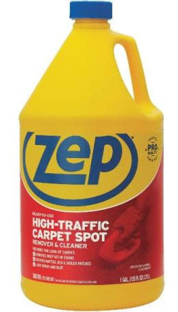 Carpet Cleaner, High Traffic, 3.78 liter jug, ZEP