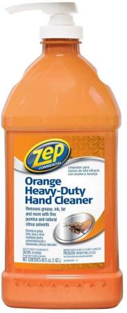 Hand Cleaner,Original Orange, 1.42 liter jug with pump, ZEP
