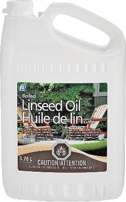 Linseed Oil, Boiled, 3.78 liter, Recochem 53-404