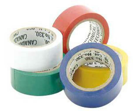 Electrical Tape, Assorted Colours, 3/4