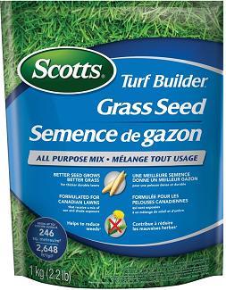 Grass Seed, All-Purpose, 1 kg, Scott's