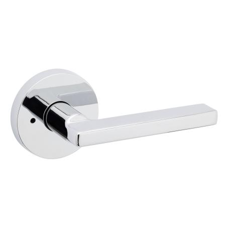 Privacy Lever Set, HALIFAX, Round Rosette, POLISHED CHROME, Weiser Builder Pack
