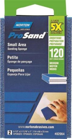 Sanding Sponge, PROSAND 5X, Medium, 2/pkg