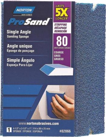 Sanding Sponge, Angled, PROSAND 5X, Coarse