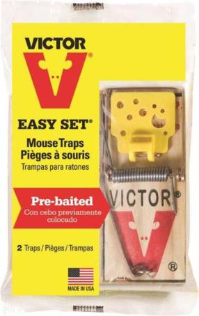 Mouse Trap, Easy-Set, 2/pkg, Victor #M035