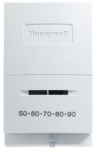 Thermostat, Manual, Heat Only, Low Voltage, Honeywell CT50K1010E1