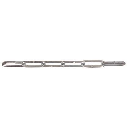 Chain, #2 Coil, Zinc-Plated Steel, Mfg. # 51018(125), sold by the foot