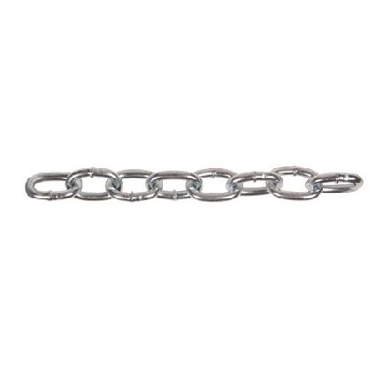 Chain, #2 Passing Link, Zinc-Plated Steel, Mfg. # 51035(120), sold by the foot