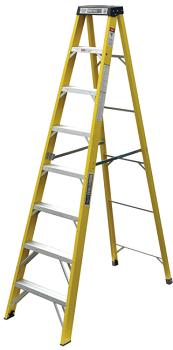 Step Ladder, 8 foot, Fiberglass, Grade 1A (300 pounds), LP-90897