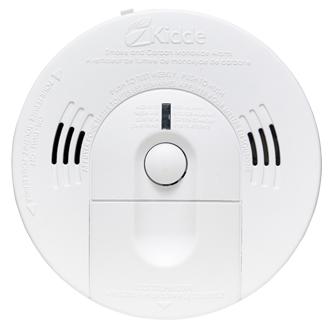 Smoke Alarm/Carbon Monoxide Detector, 2x AA Battery, Voice Alarm, Kidde