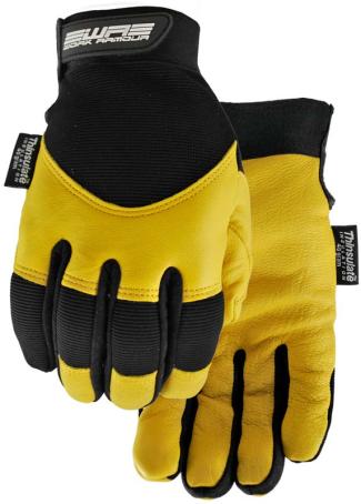 Gloves, Winter, Goatskin/Spandex/Thinsulate, XLarge, WATSON 