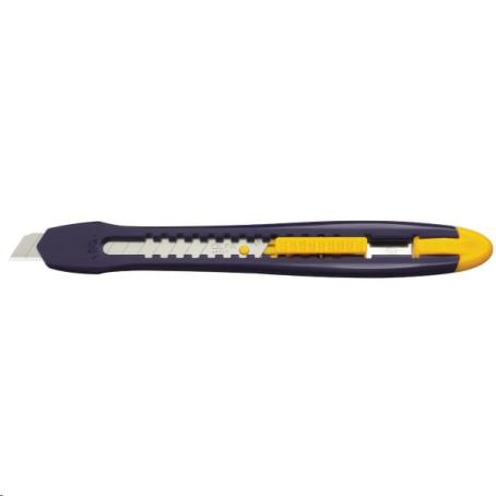 Utility Knife, Olfa, Rubber Grip, Ratchet Lock, (uses 18mm snap-off blades)