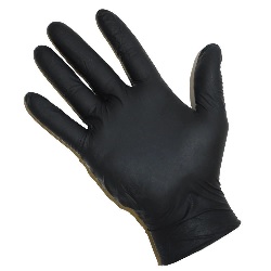 Gloves, Disposable, Nitrile, Medium, 5 mil, 100/box, Globe
