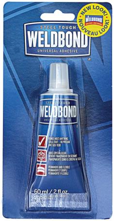 Weldbond Adhesive, Interior/Exterior, 60 ml