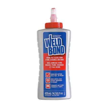 Weldbond Adhesive, Interior/Exterior, 420 ml