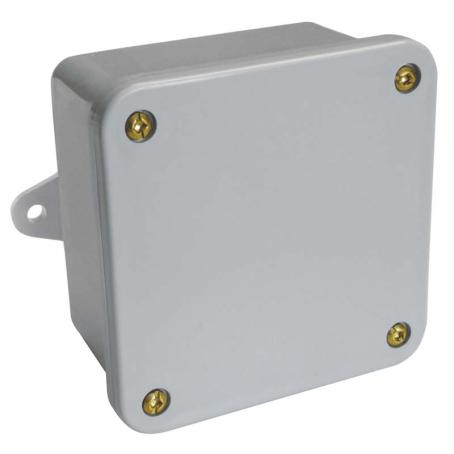 Weatherproof Junction Box, with Cover, Square, 4